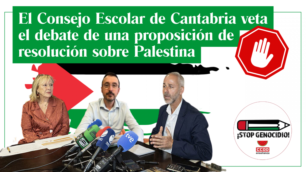Consejo escolar veta resolución sobre Palestina