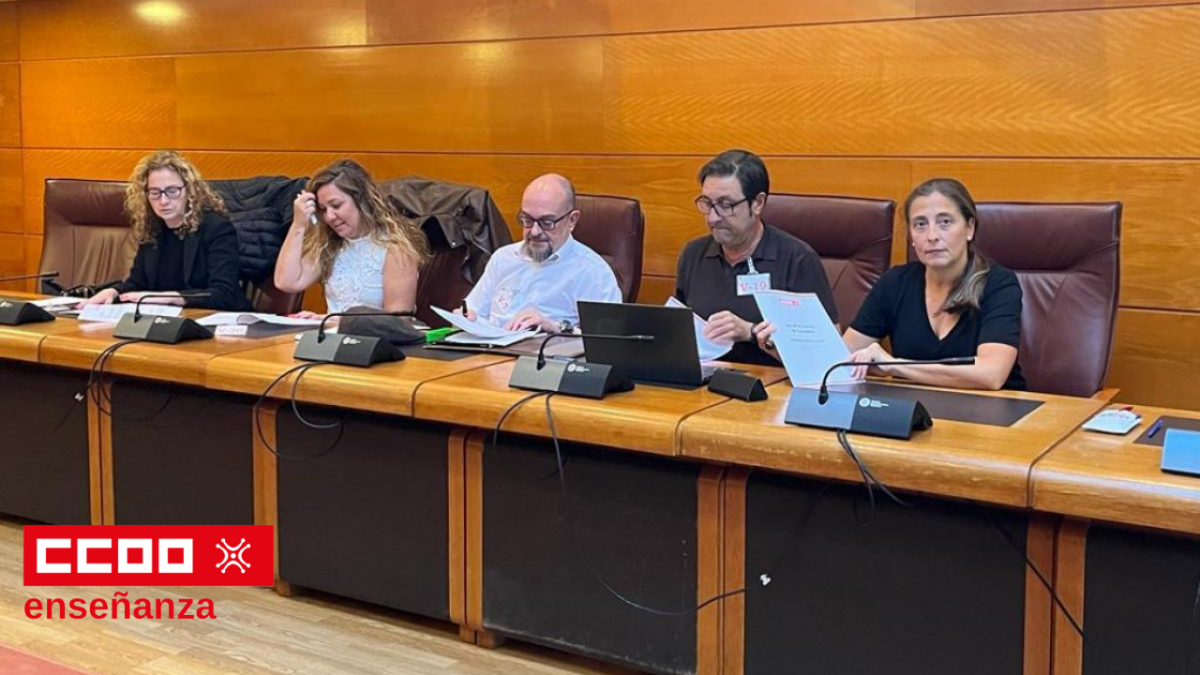 Presentación de las enmiendas de CCOO de Cantabria a la Ley de Ciencia