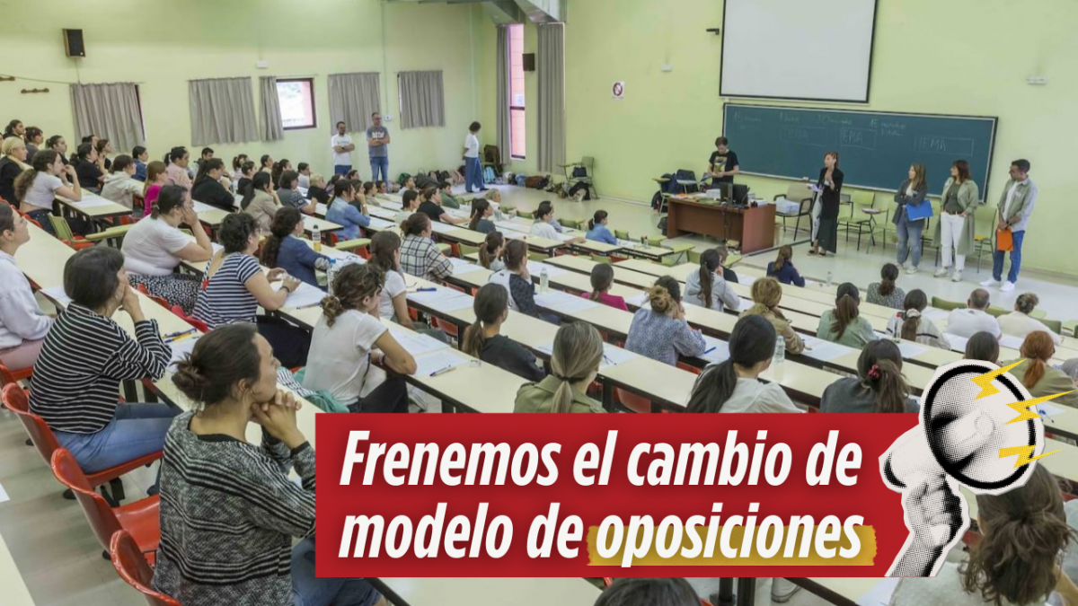 Frenemos el cambio de modelo de oposiciones