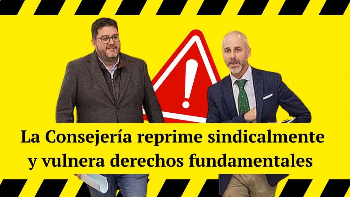 CCOO acusa a la Consejería de Educación de represión sindical y vulnerar derechos fundamentales en el contexto de la huelga educativa