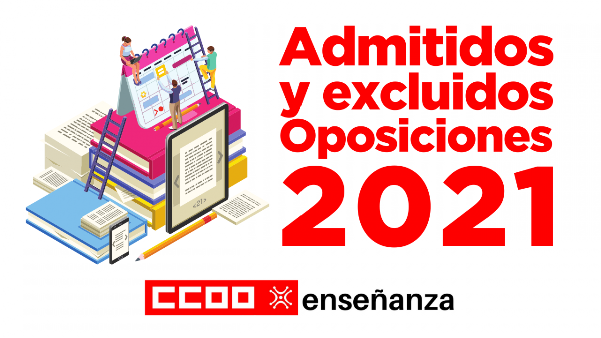 admitidos y excluidos Oposiciones 2021