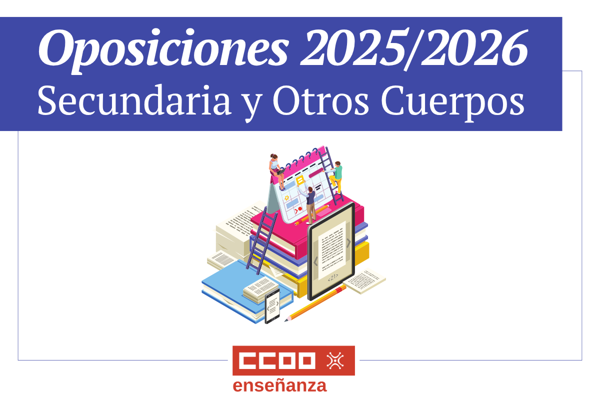 Oposiciones 25-26: Secundaria y otros cuerpos