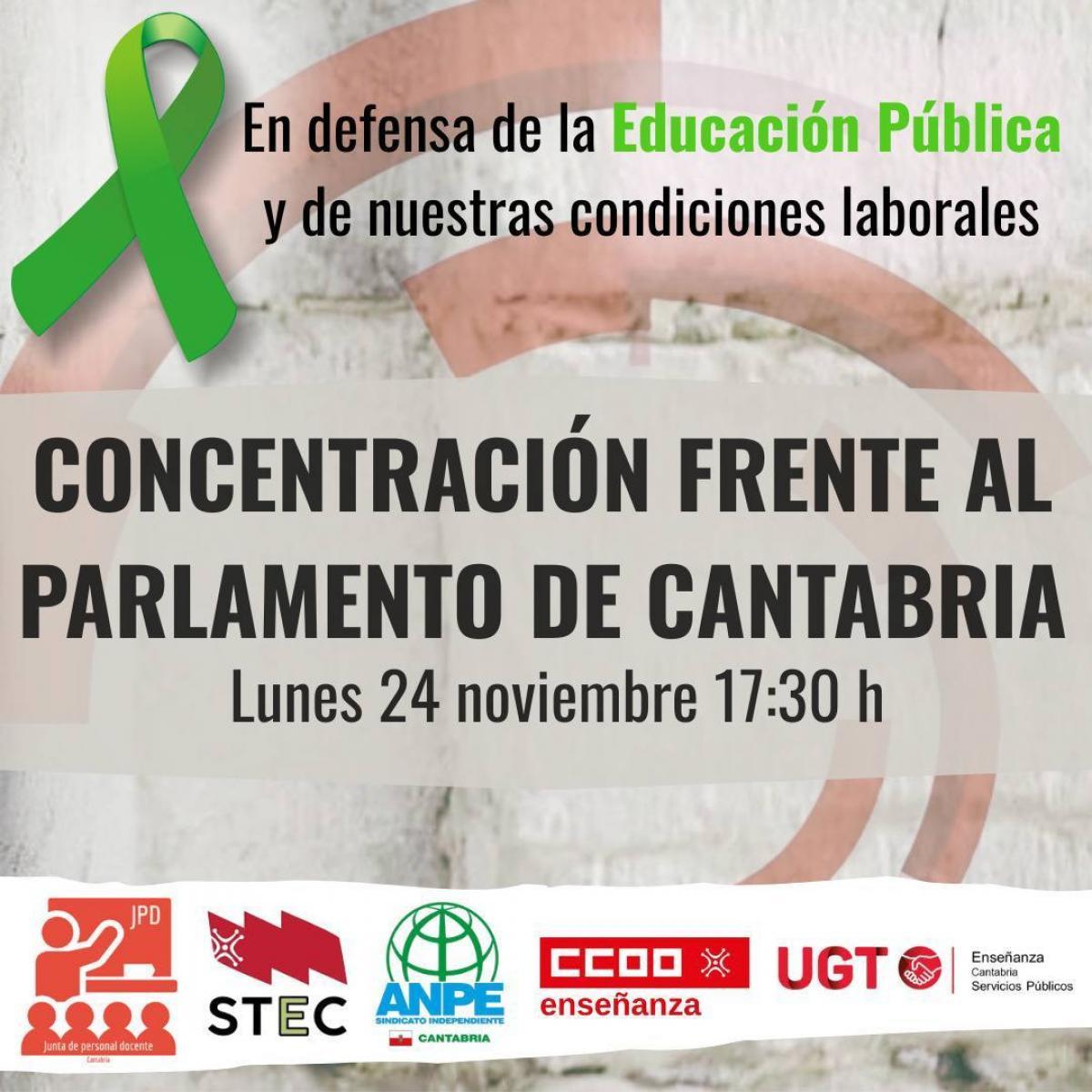 Concentración Parlamento 24-11-25