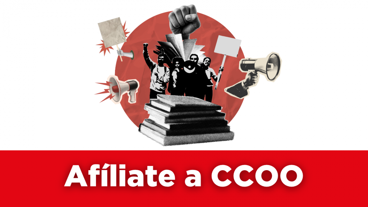 Afíliate a CCOO