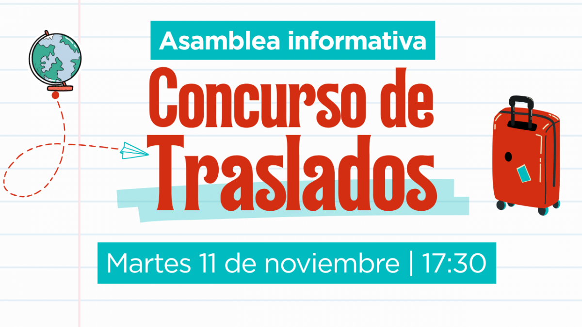 Asamblea concurso de traslados 2025-2026