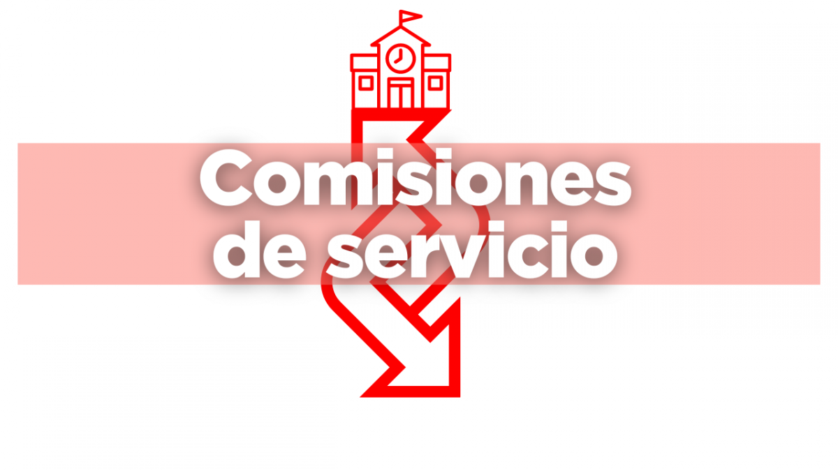 comisiones de servicio 24-25