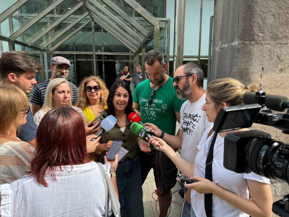 Rueda de prensa de la Junta de Personal Docente