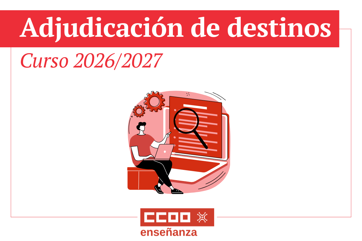 Adjudicación de destinos curso 2026-27