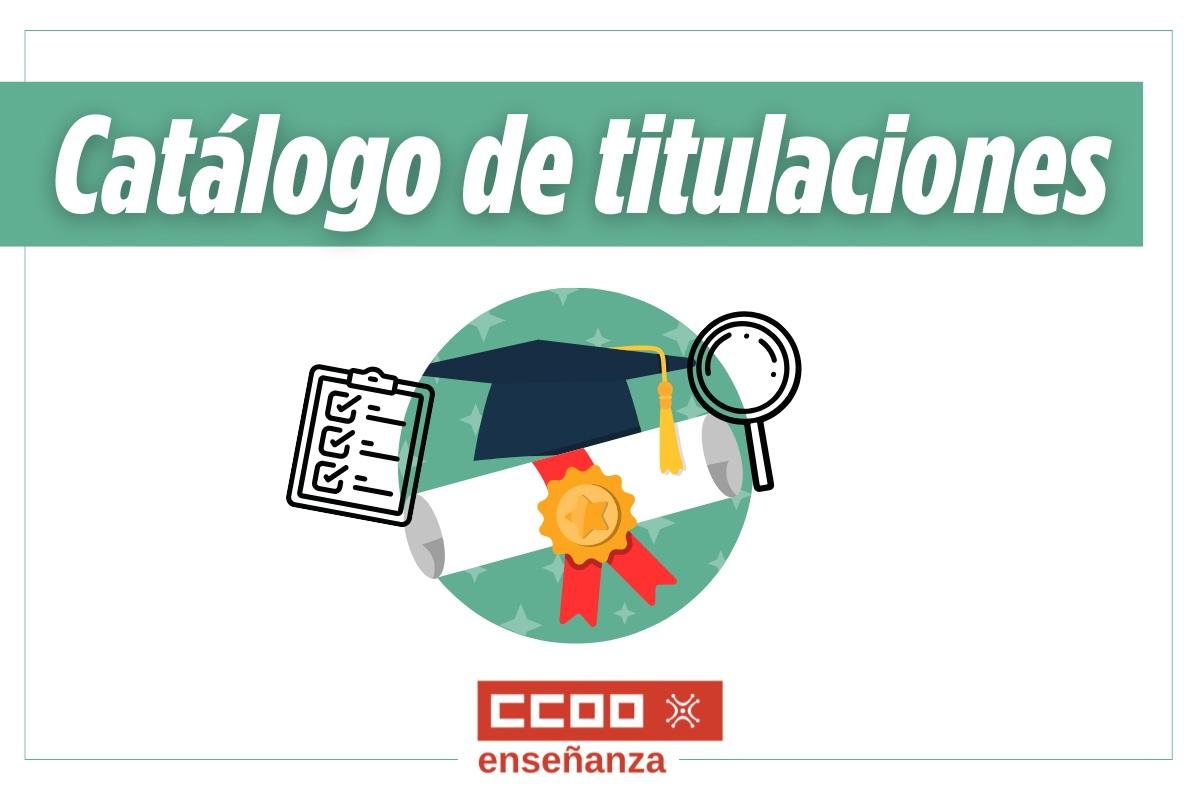 Catálogo de titulaciones
